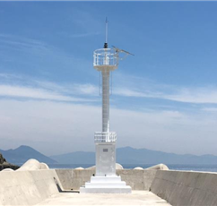 죽포항방파제등대