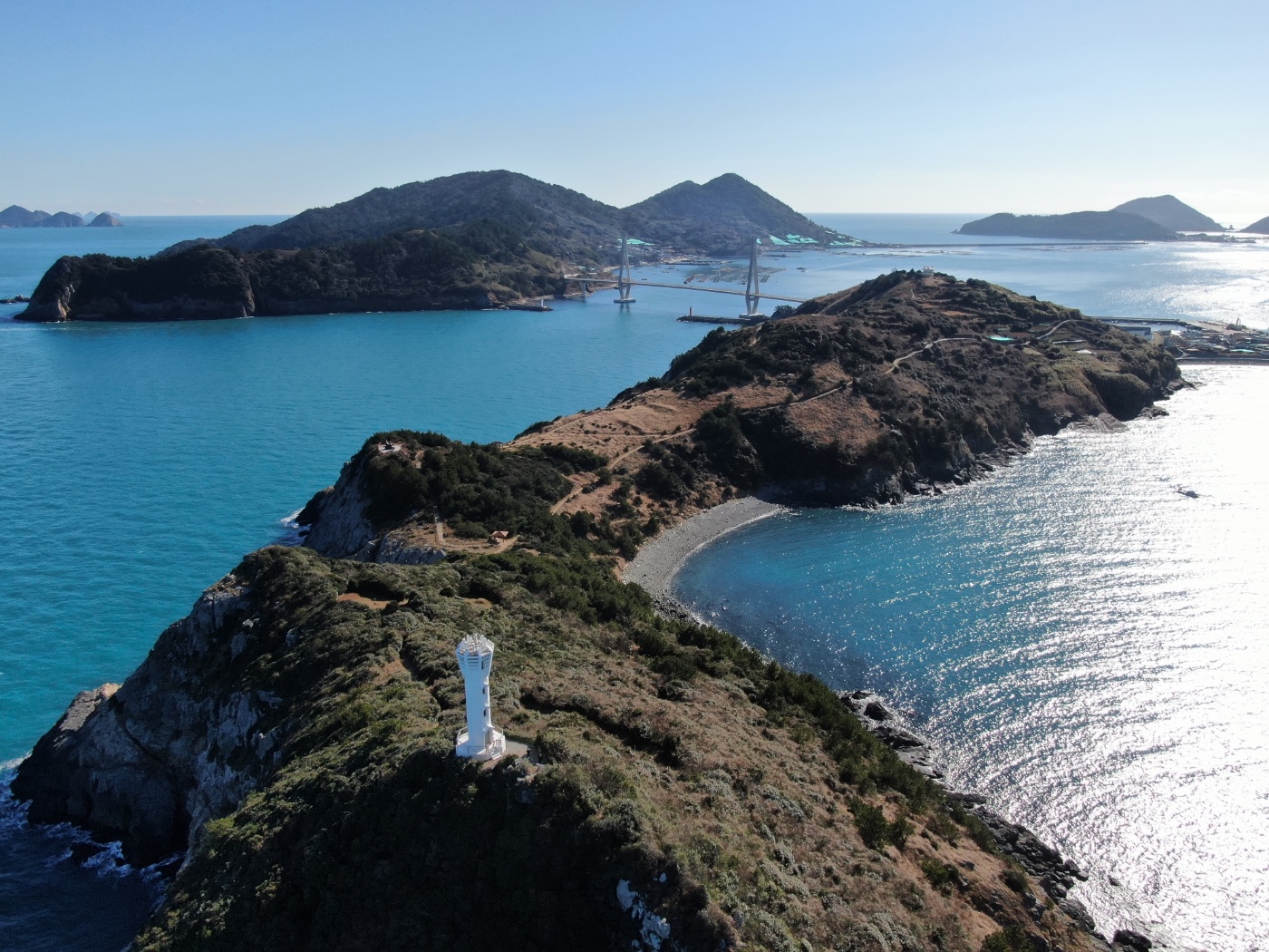 오동도등대이미지